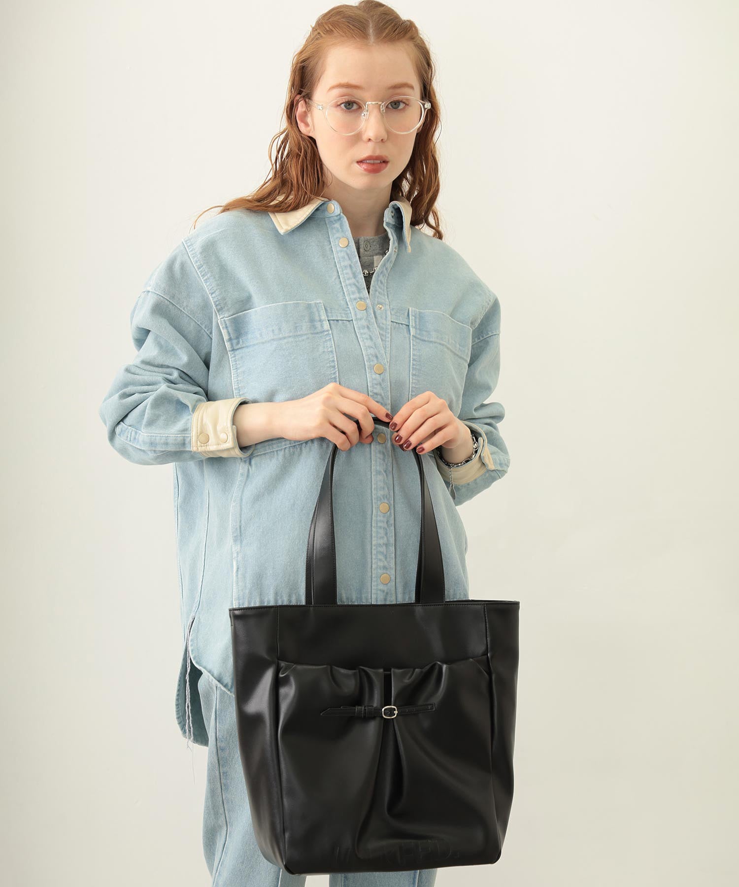 LOGO EMBOSS TOTO BAG