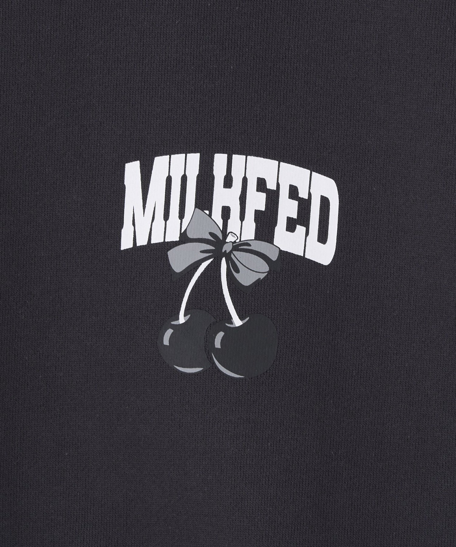 RIBBON AND CHERRY SWEAT TOP