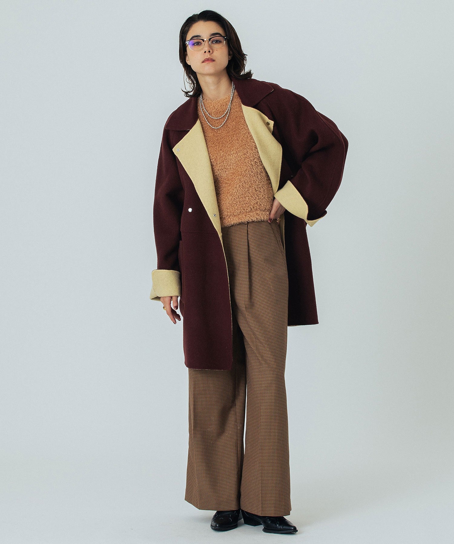 model:172cm 着用サイズ:ONE SIZE