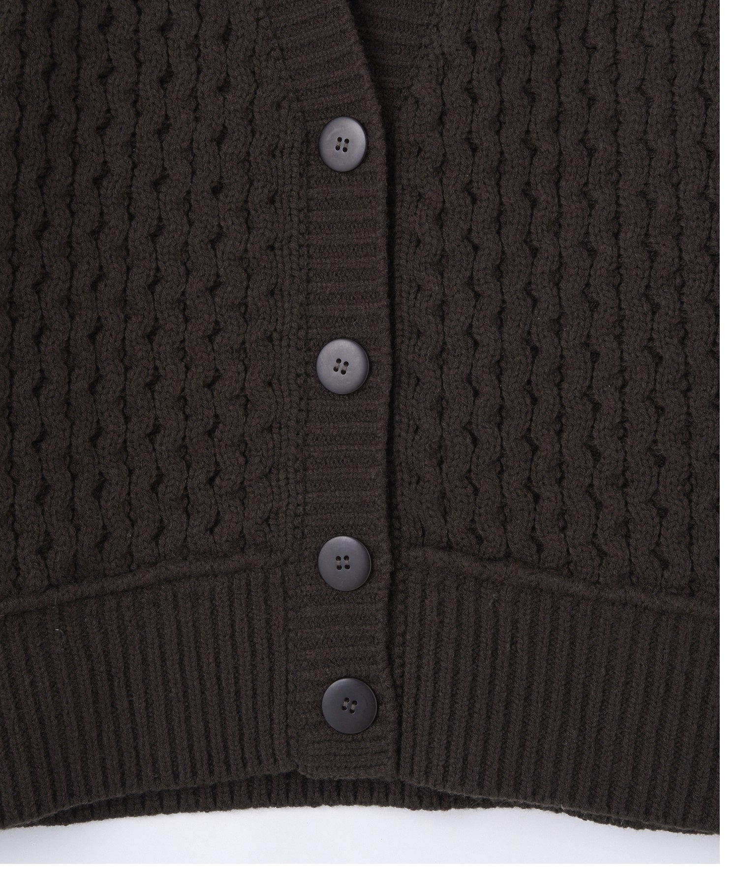 CABLE KNIT CARDIGAN