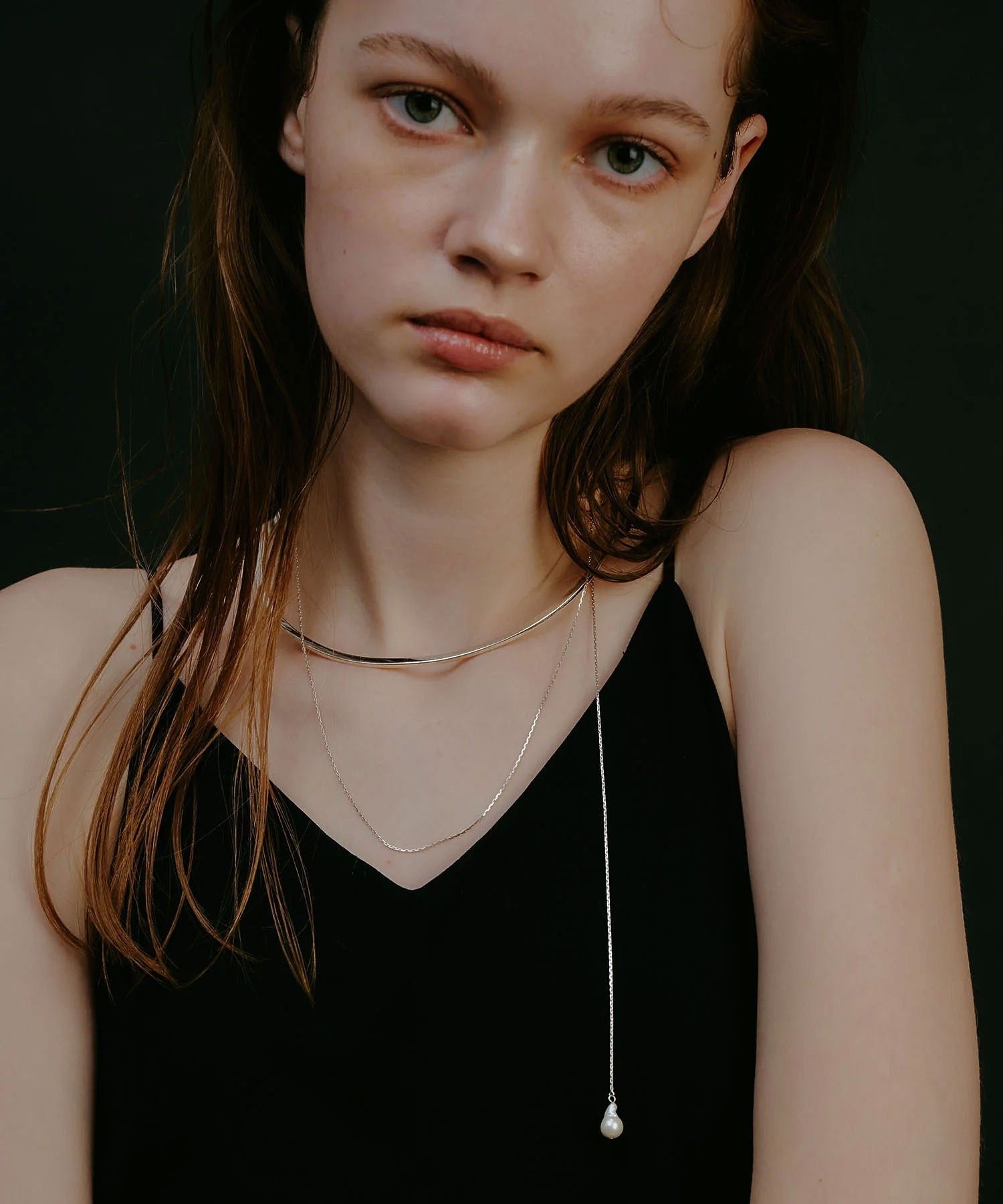 loni/BUD MULTIWAY PEARL CHOKER