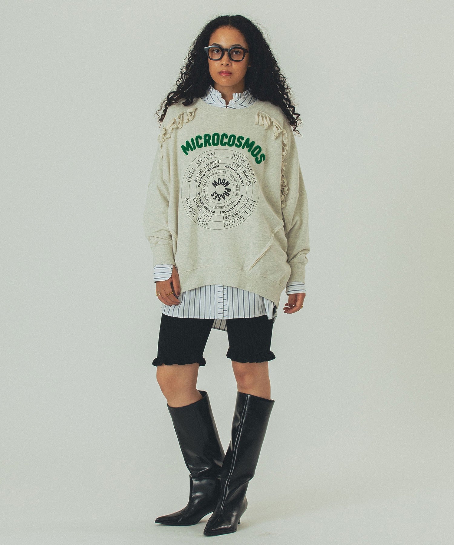 model:168cm 着用サイズ:ONE SIZE