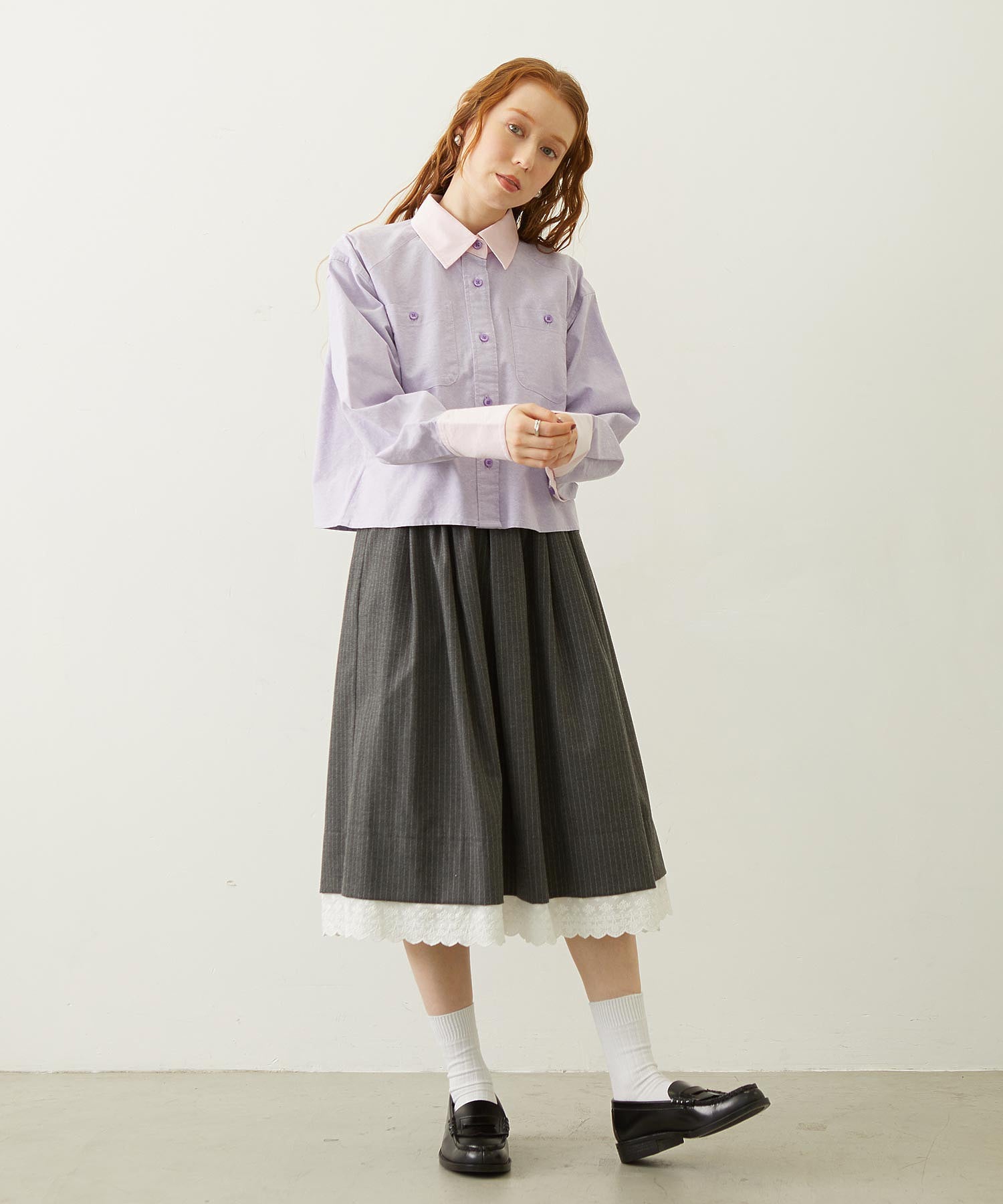 ACCENT COLLAR and CUFFS SHIRT