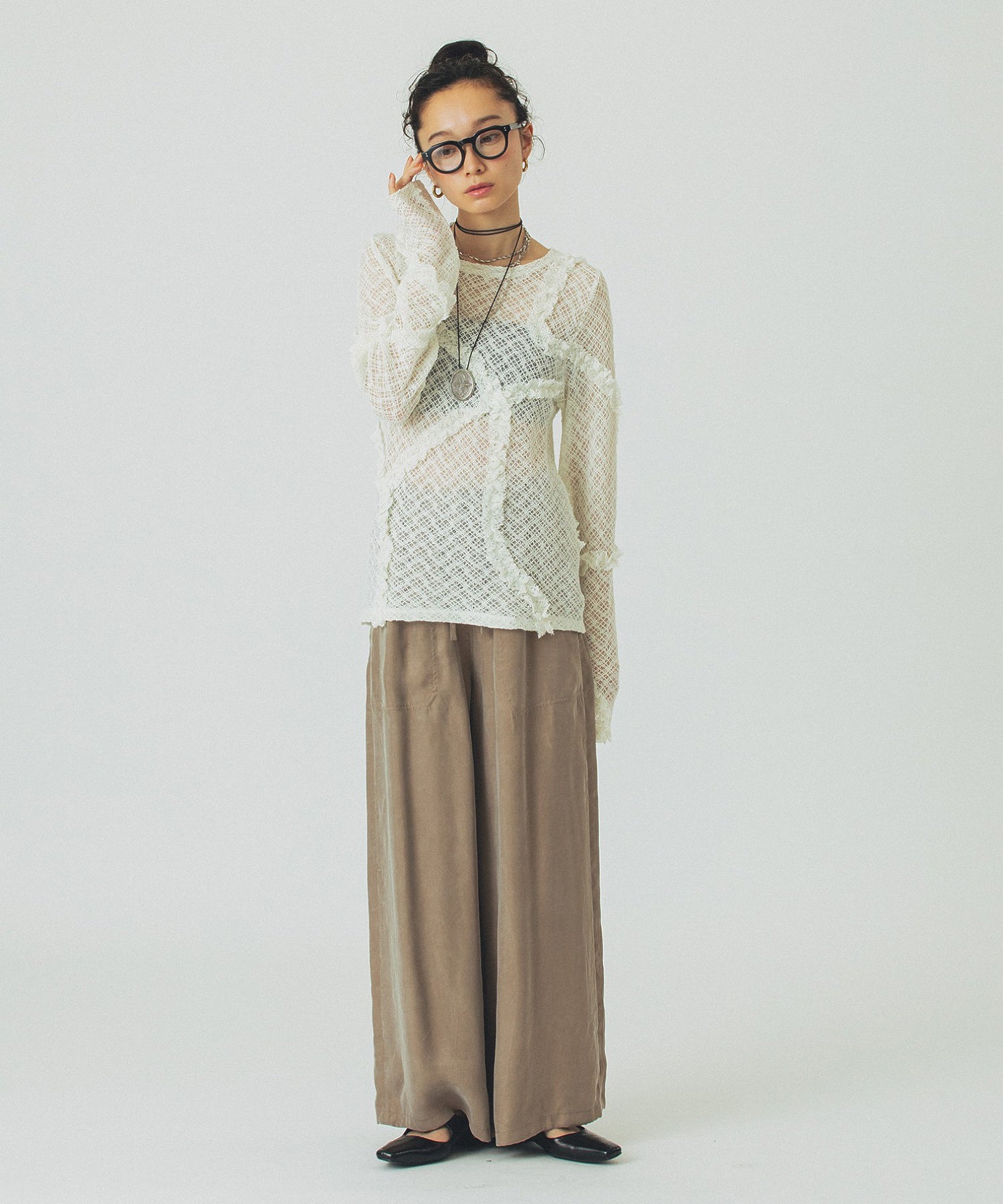 model:161cm 着用サイズ:S