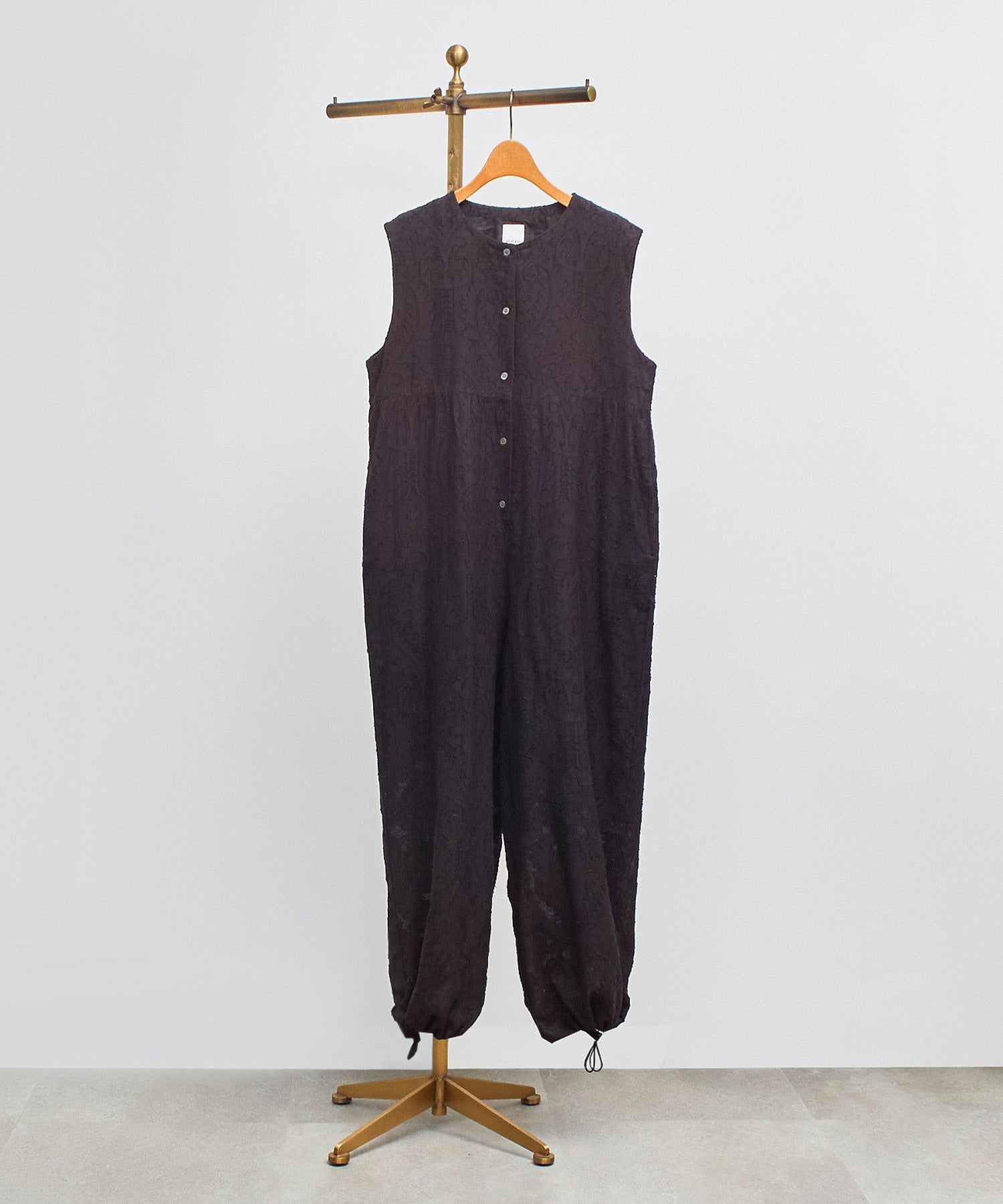SLEEVELESS JACQUARD COMBINAISON