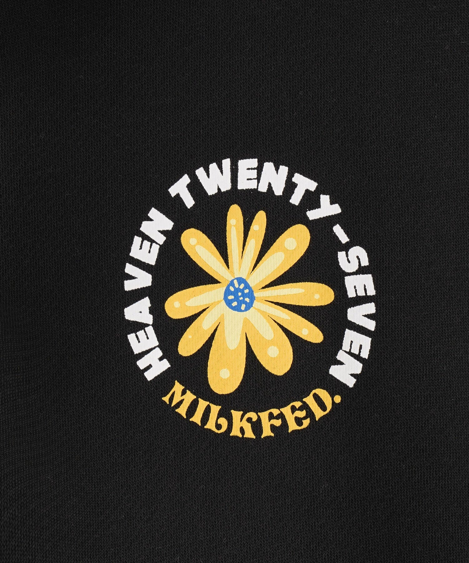 EMBROIDERD FLOWER SWEAT HOODIE