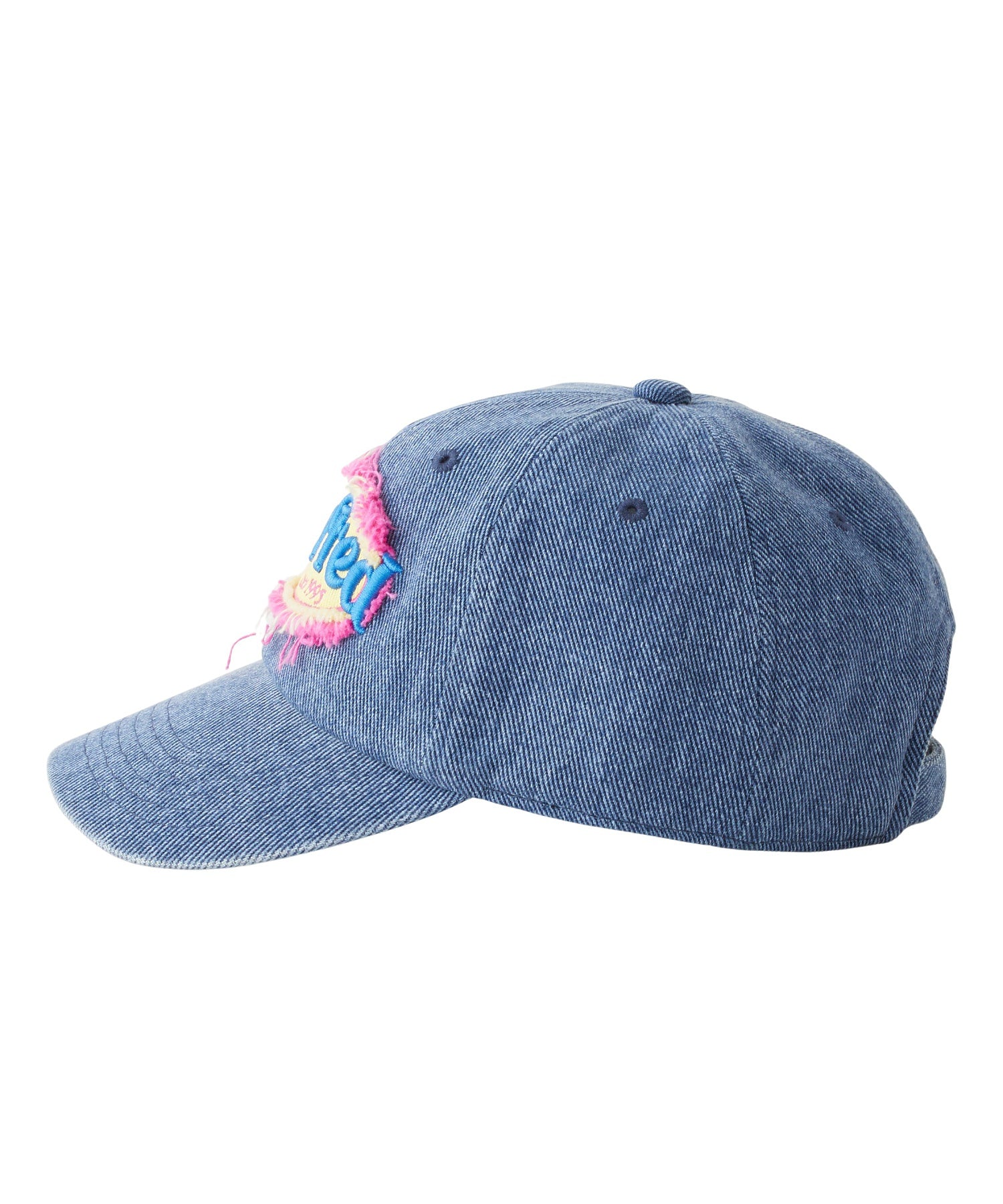 FRAYED LOGO PATCH CAP