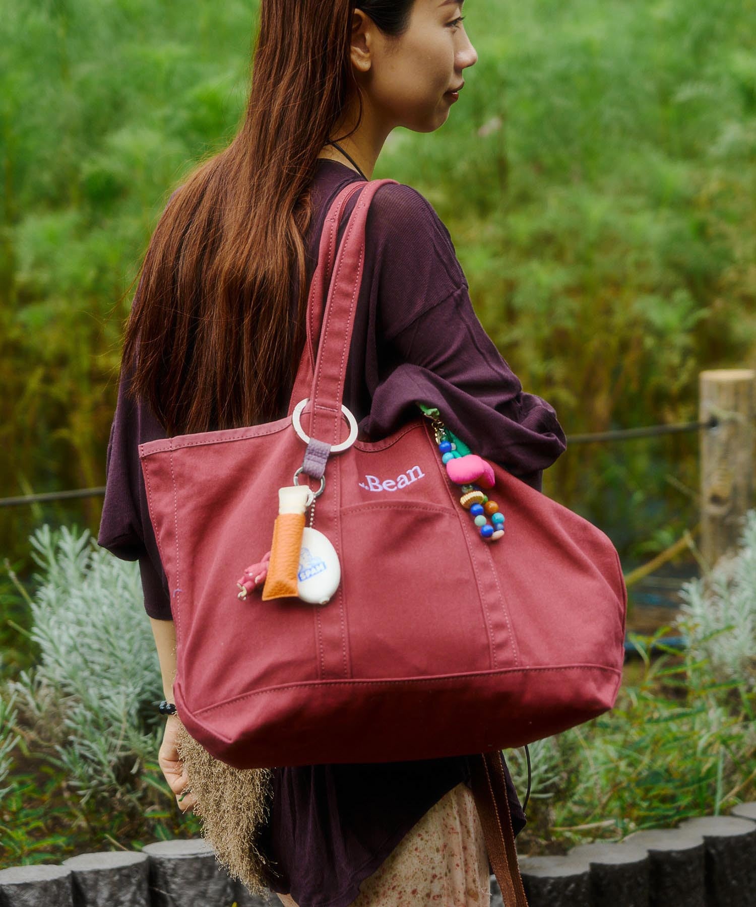 【ROSE BUD別注】L.L. Bean/GROCERY TOTE BAG