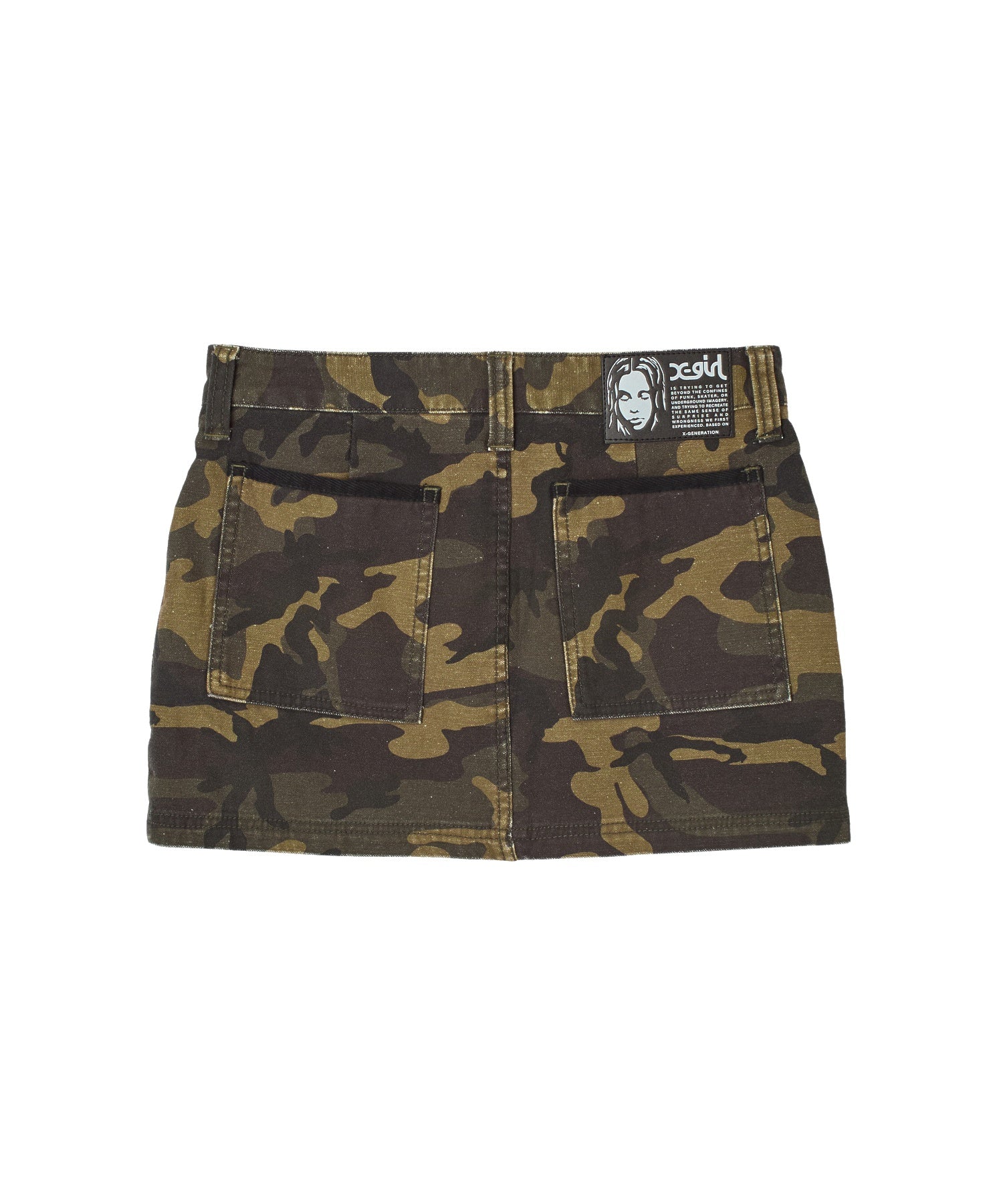 MULTI POCKET MINI SKIRT