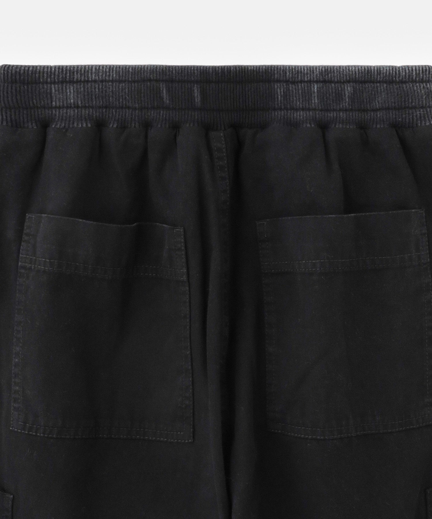 WAIST RIB EASY PANTS