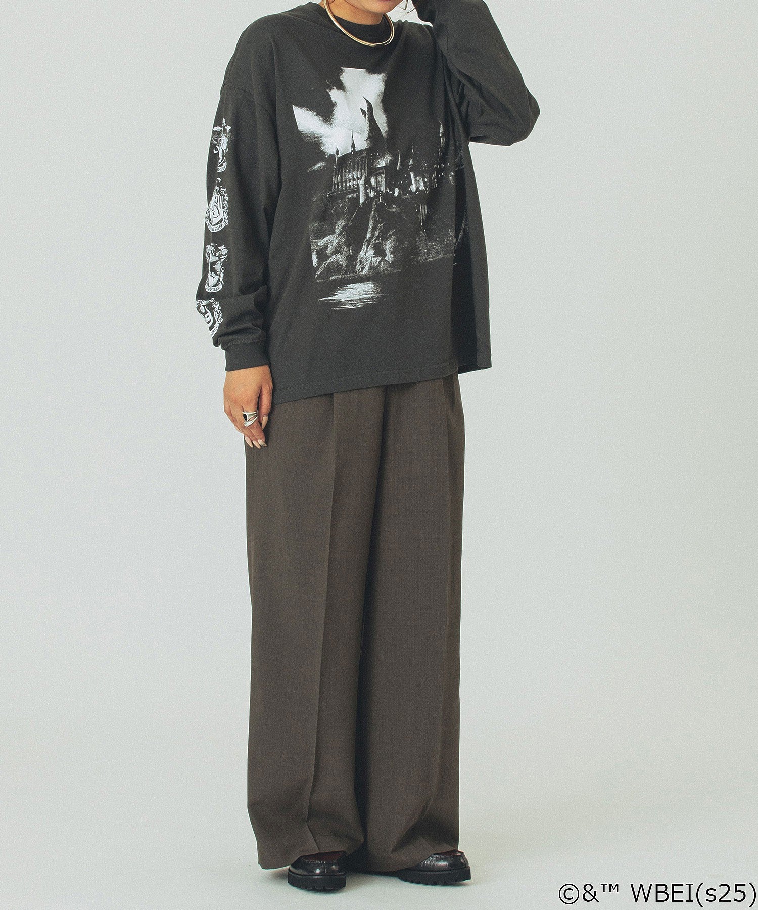 model:168cm 着用サイズ:S