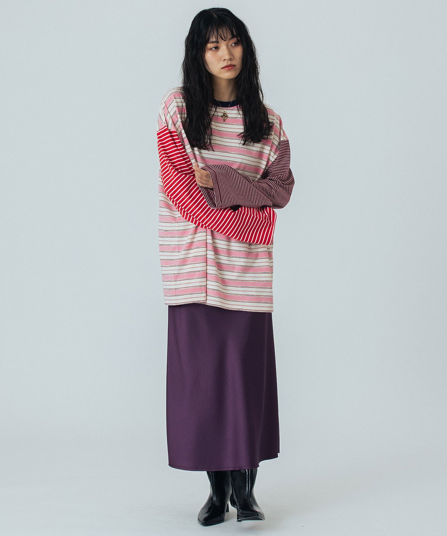 model:167cm 着用サイズ:S
