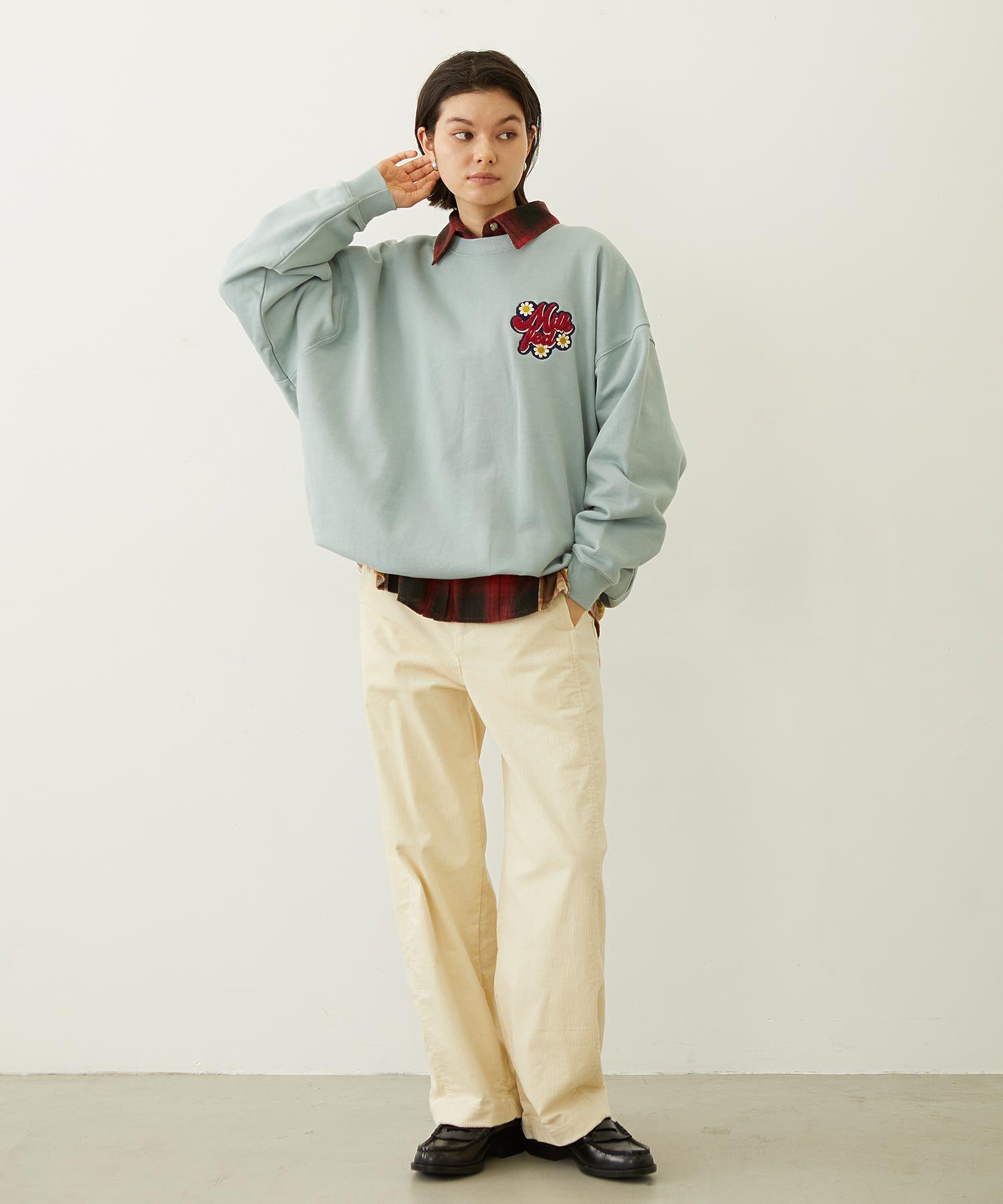 WORK STYLE CORDUROY PANTS