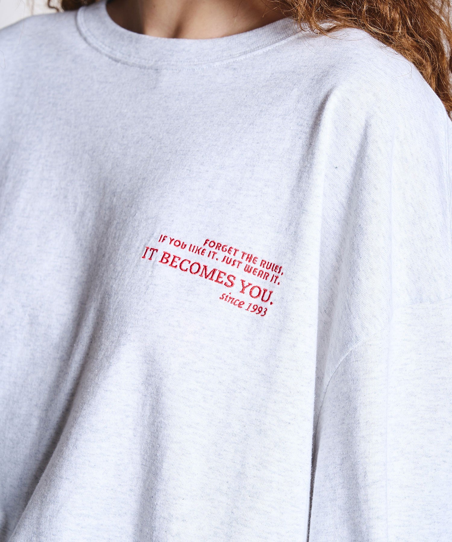 【Champion別注】SUPER BIG L/S TEE