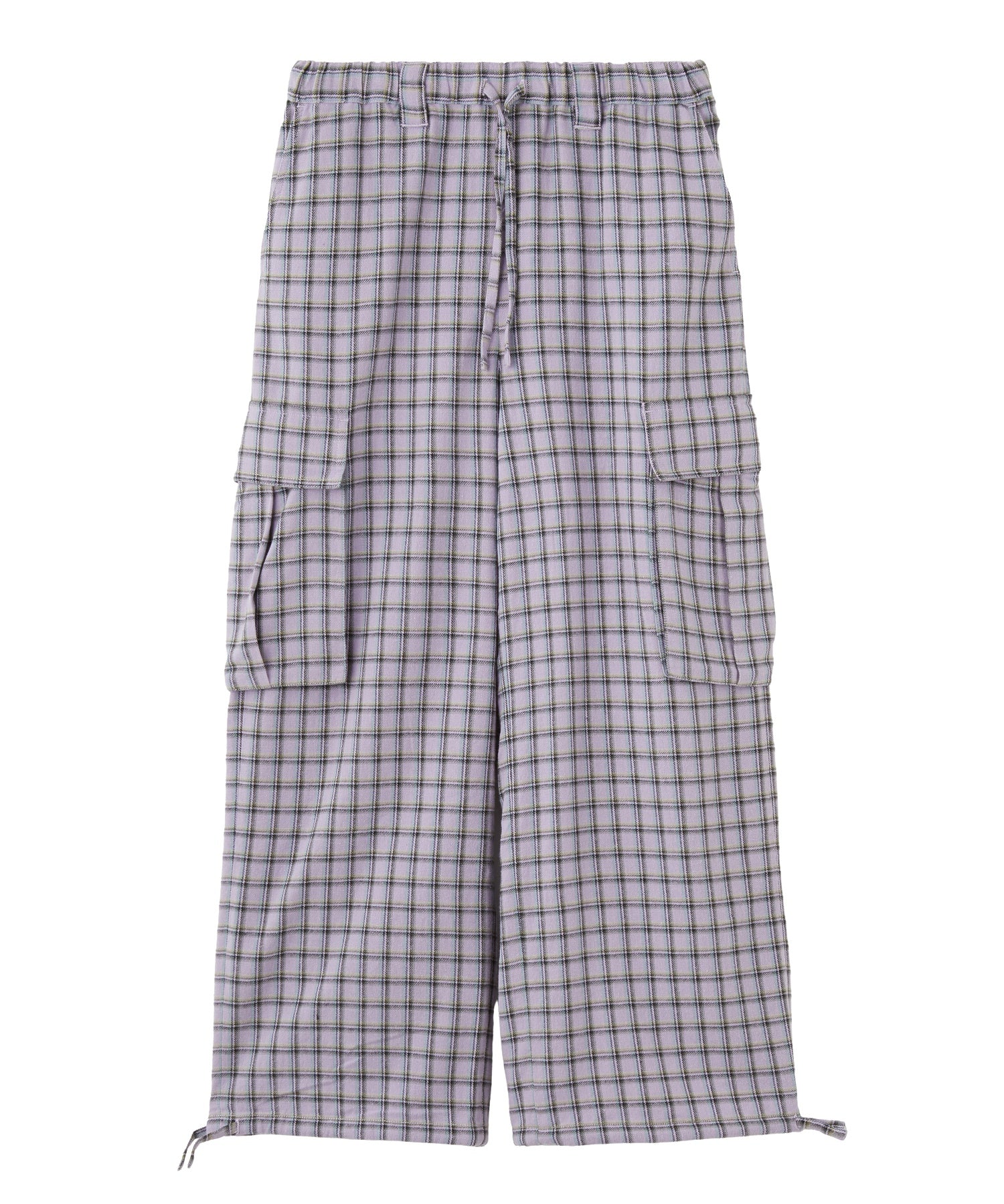 CHECKED CARGO PANTS