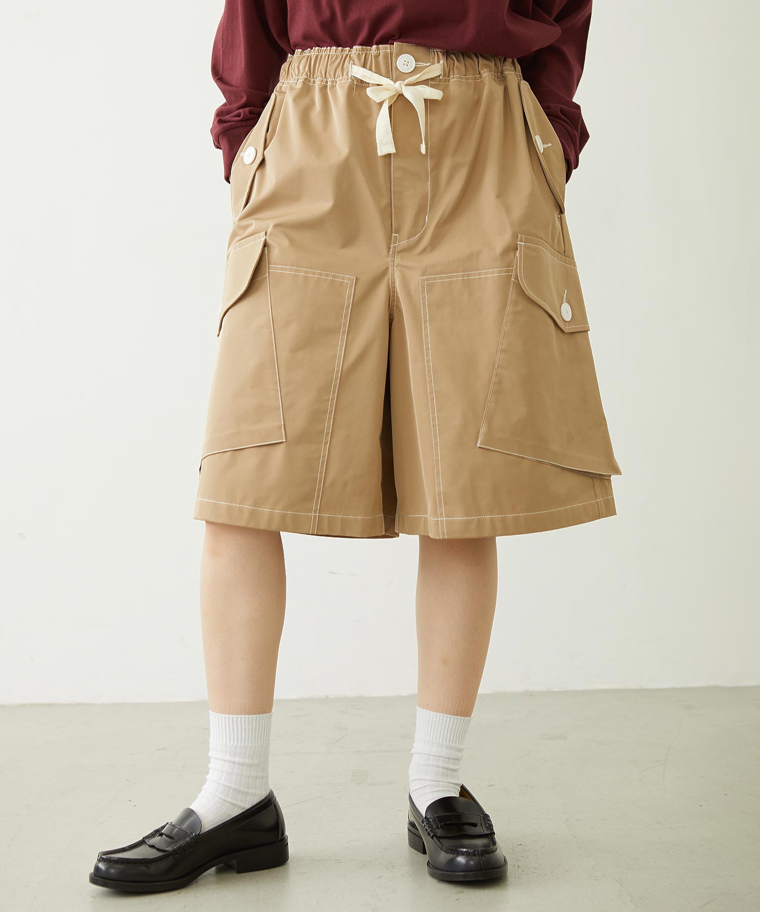 BIG POCKET CARGO HALF SHORTS