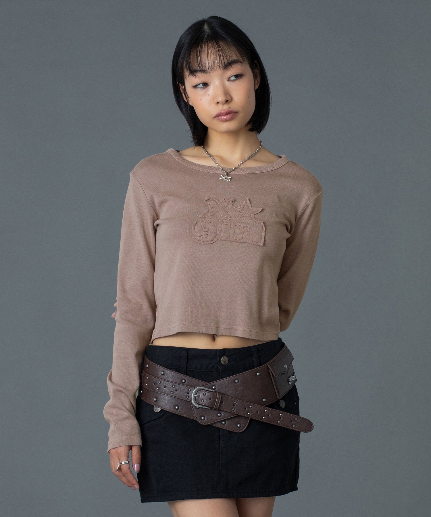 FLAP POCKET MINI SKIRT