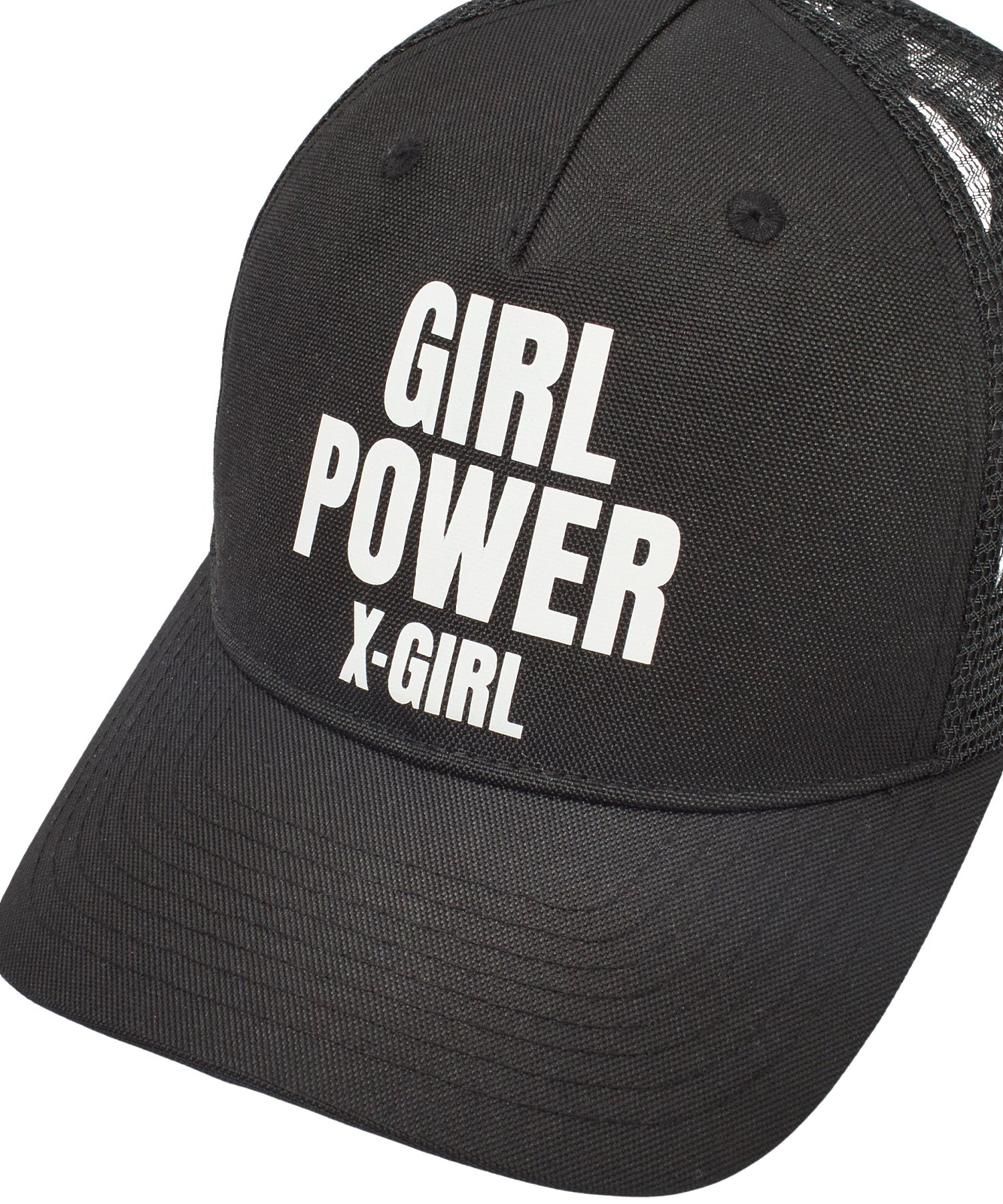 GIRL POWER LOGO TRUCKER CAP