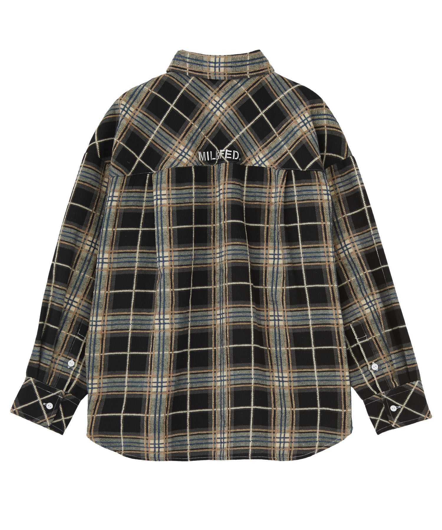 LOGO PLAID SHIRT