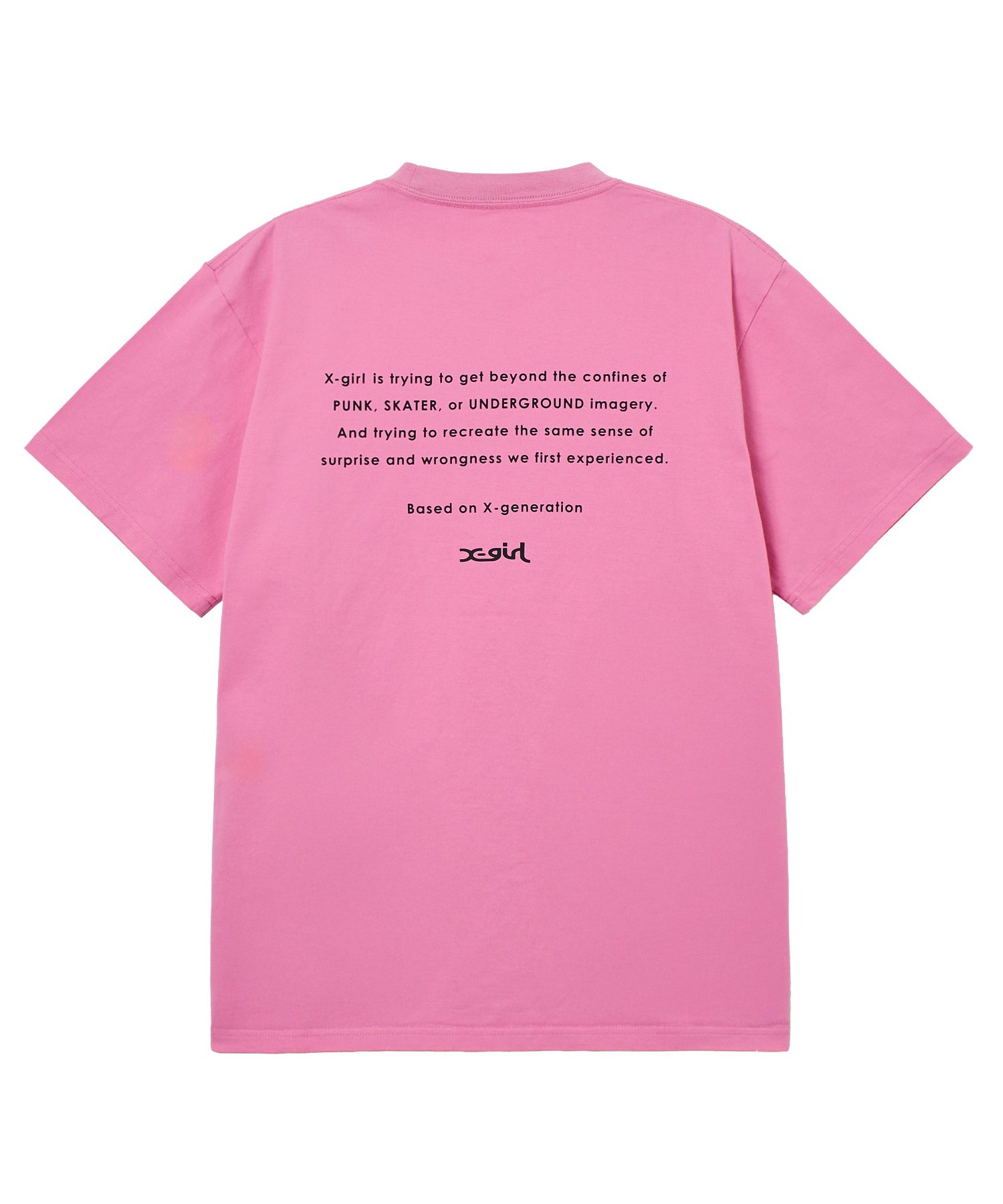 FACE AND WORDS POCKET S/S TEE
