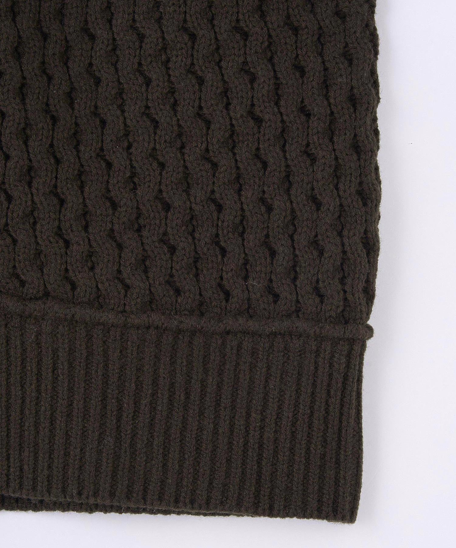 CABLE KNIT CARDIGAN