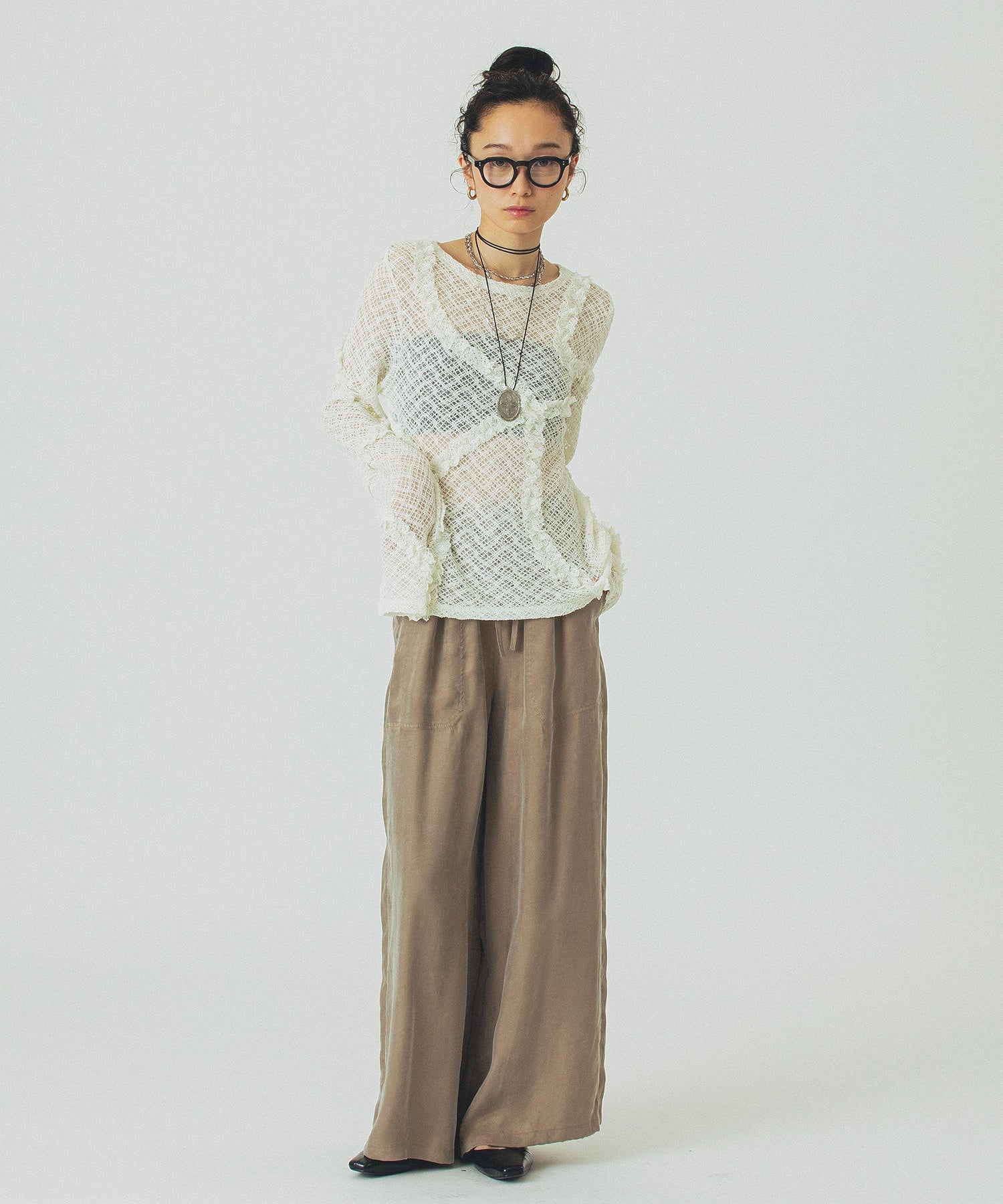model:161cm 着用サイズ:S