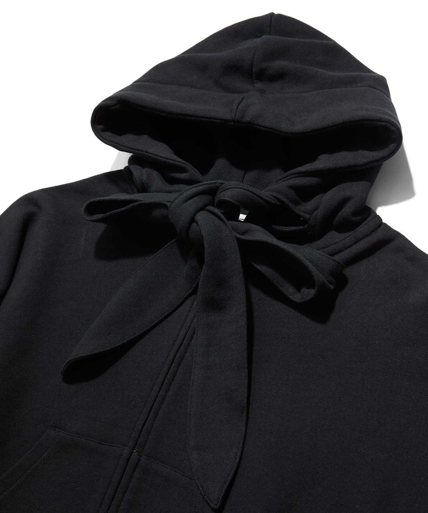 BIG RIBBON SWEAT ZIP HOODIE