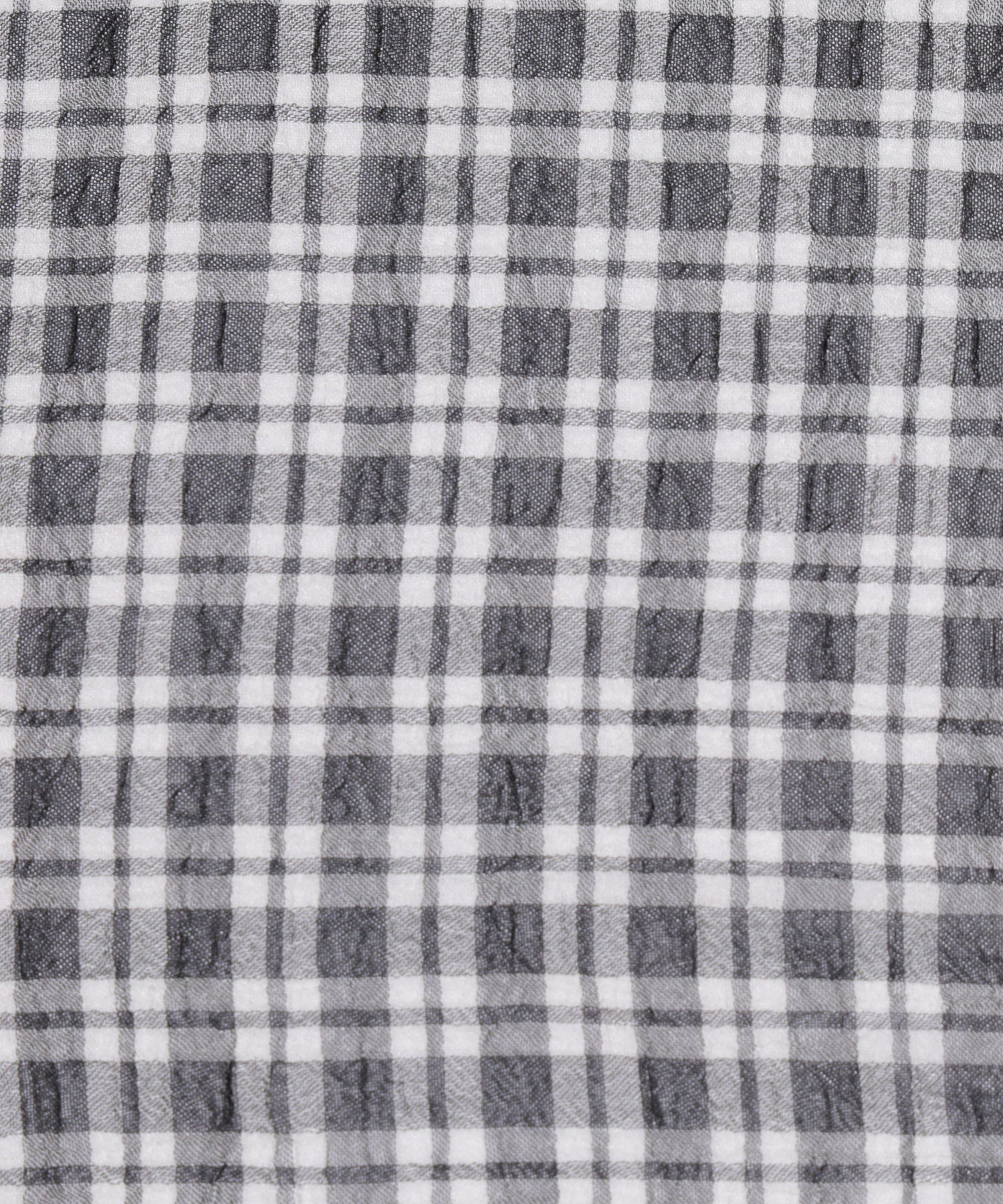 SHEER PLAID HOODED TOP