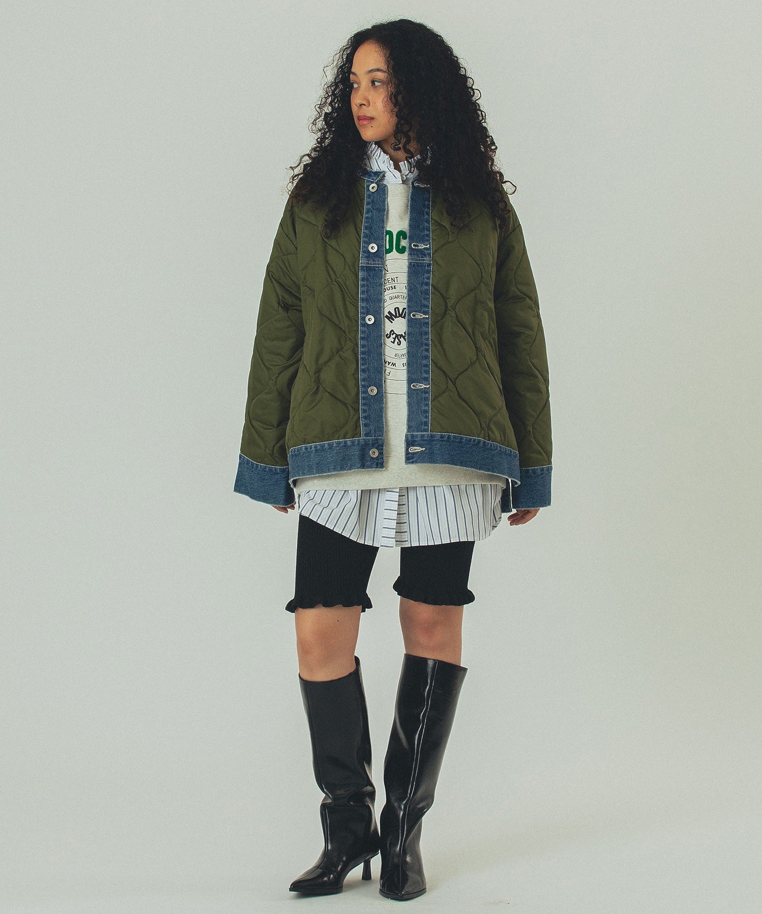 model:168cm 着用サイズ:ONE SIZE