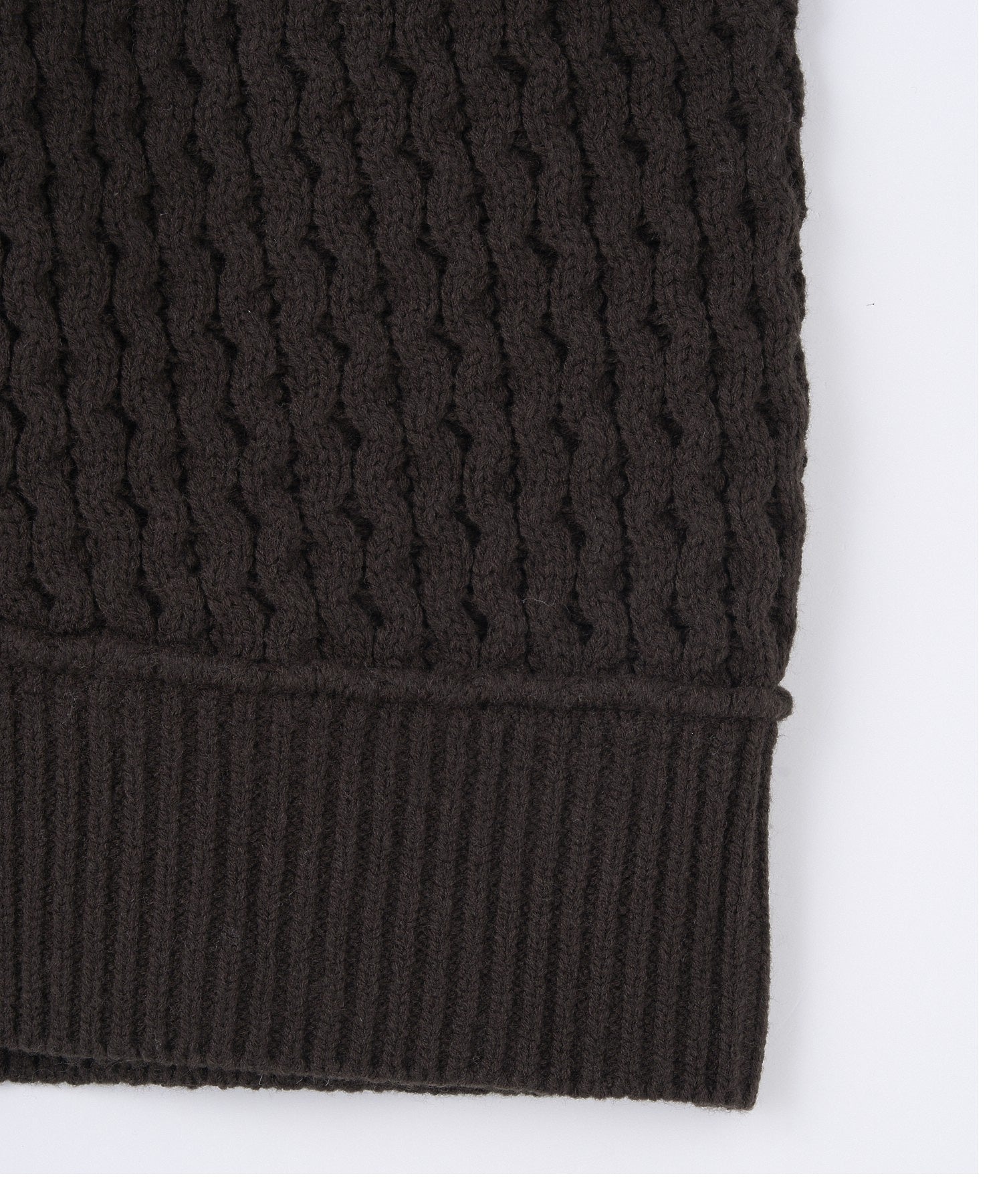 CABLE KNIT CARDIGAN