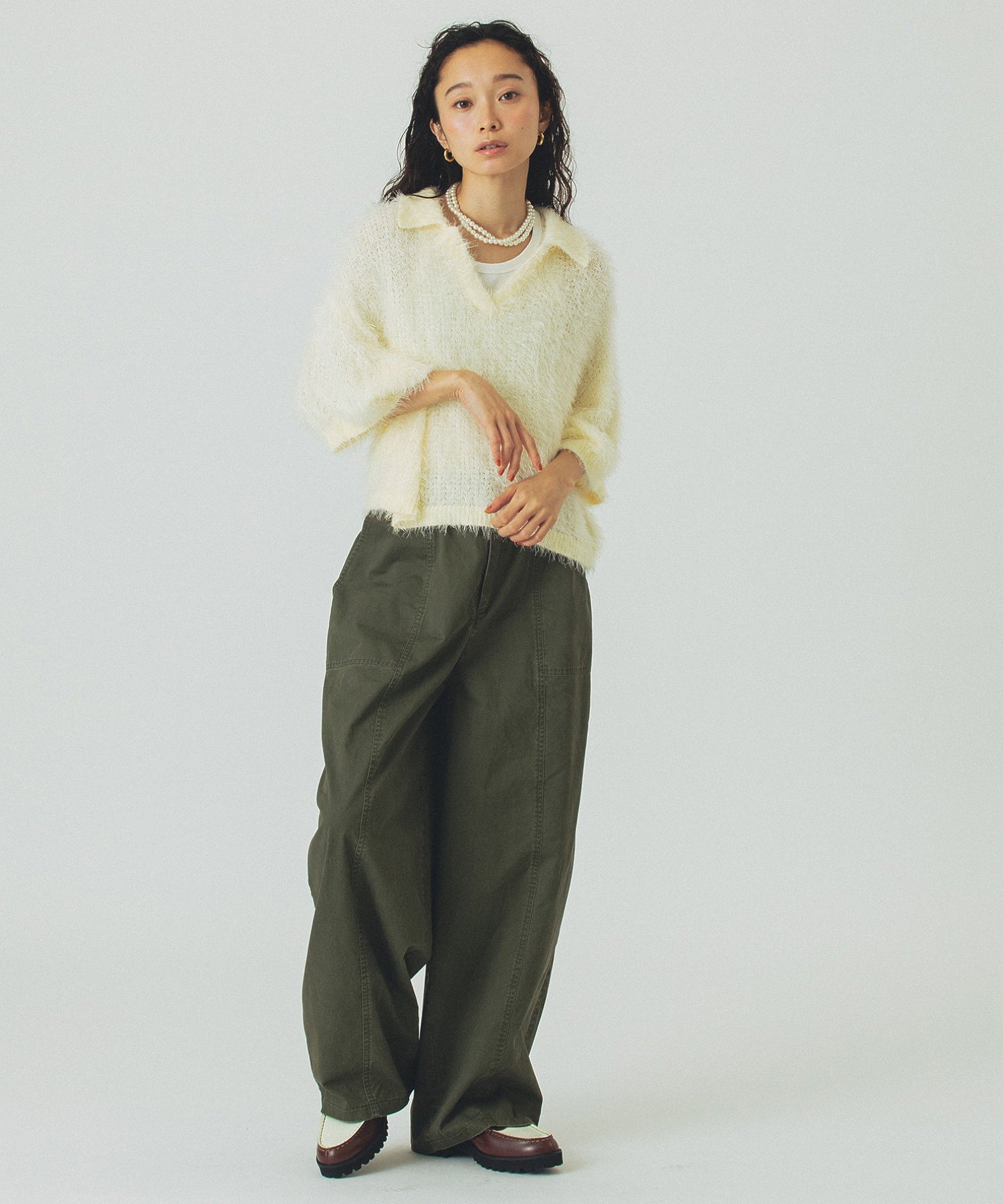 model:161cm 着用サイズ:S