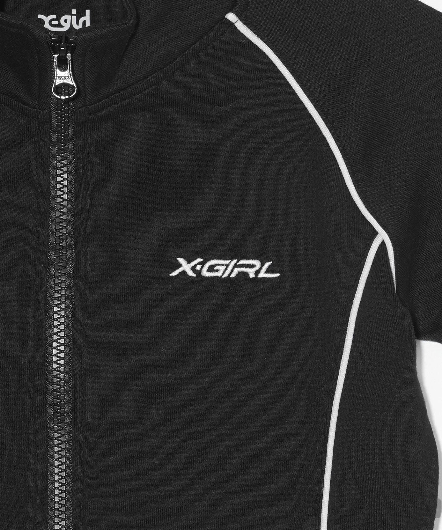 RACING ZIP UP TOP