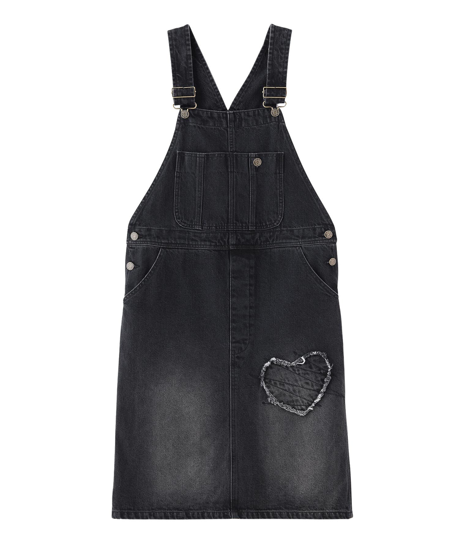 PATCH SALOPETTE SKIRT