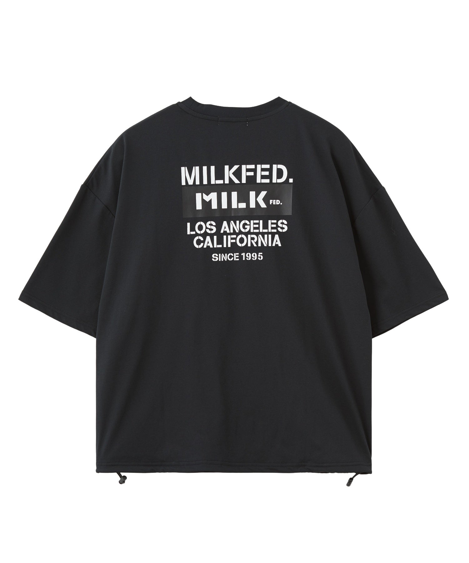 MILKFED. DRAWSTRING BIG S/S TEE