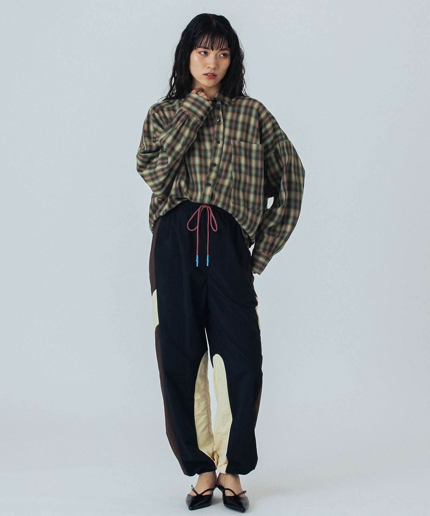 model:167cm 着用サイズ:M