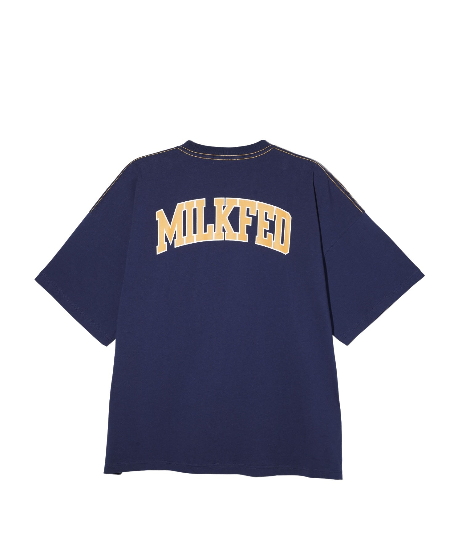 COLLEGE LOGO SUPER BIG S/S TOP