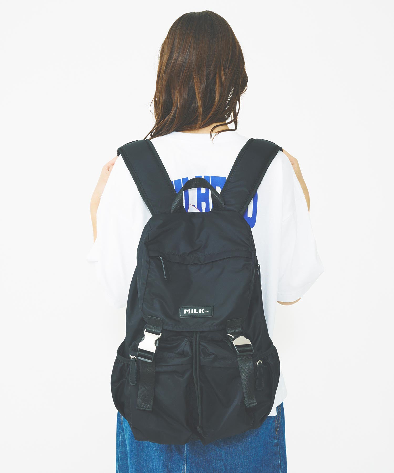 LOGO PLATE BACKPACK MILKFED.