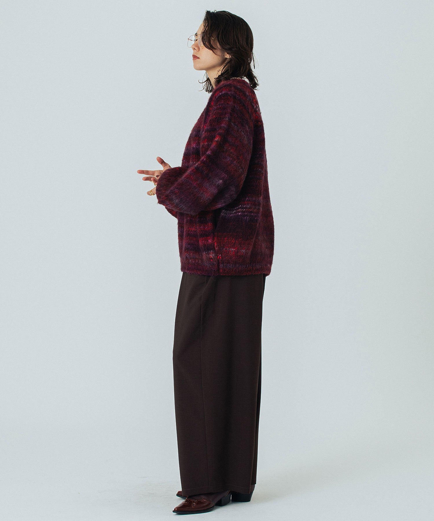 model:172cm 着用サイズ:M