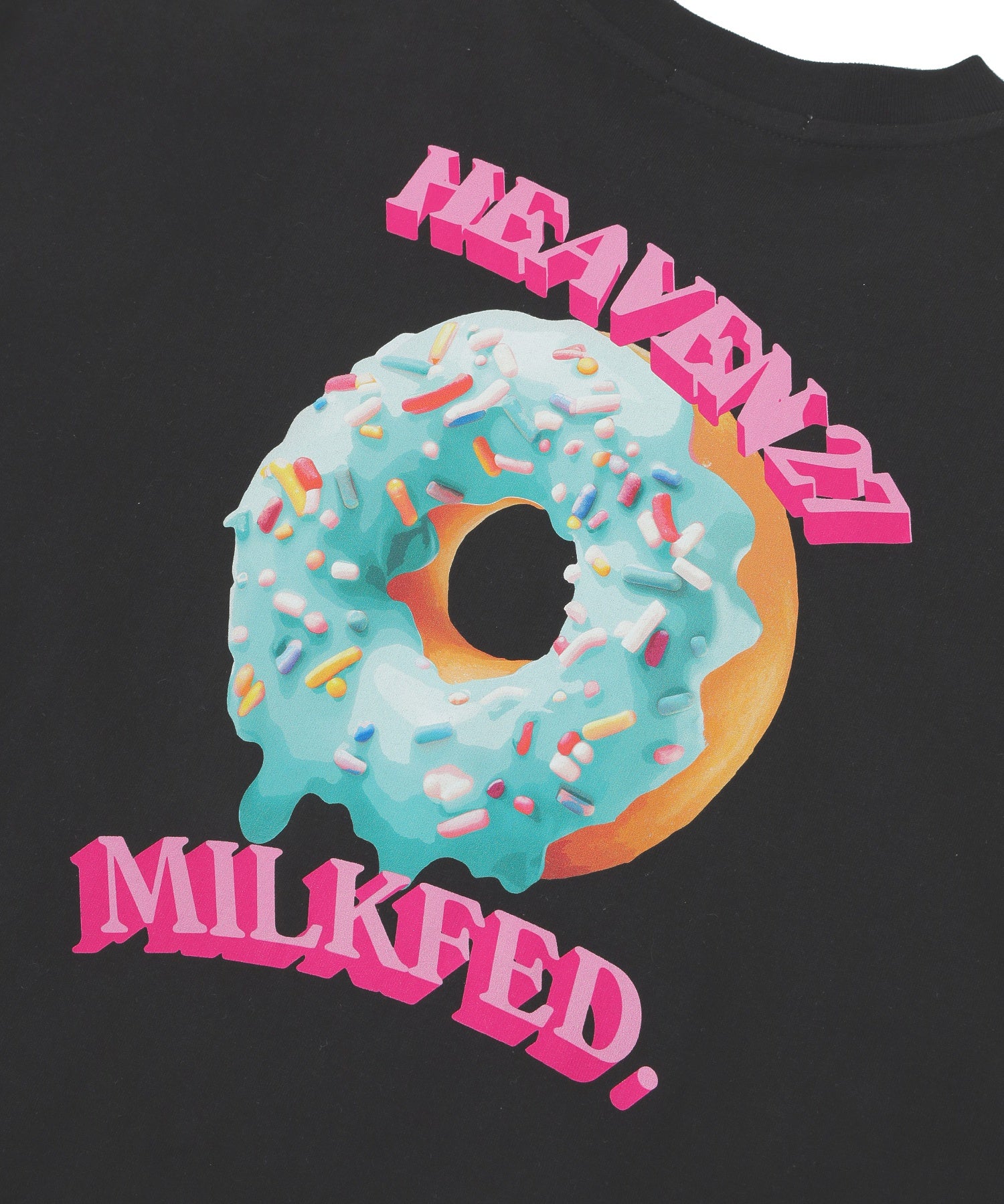 DONUT AND LOGO WIDE S/S TEE