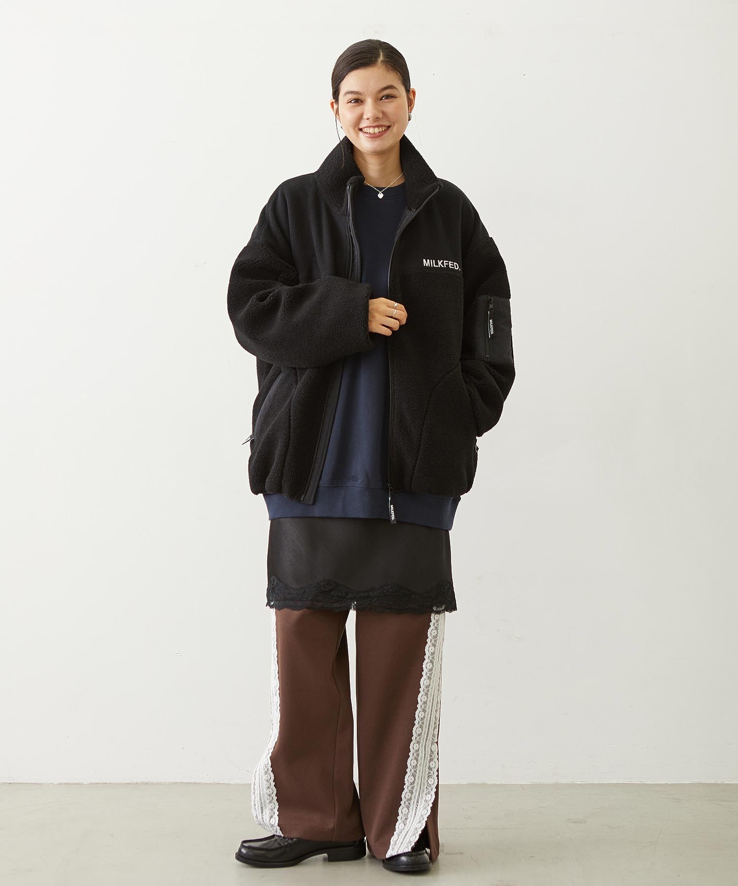 BAR LOGO BOA JACKET