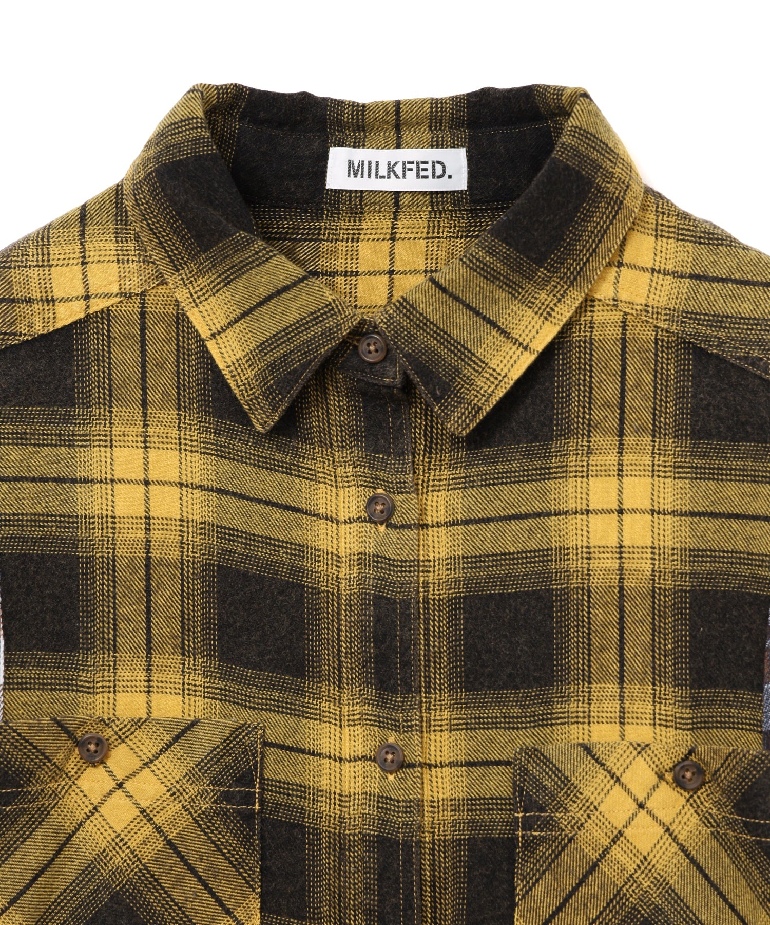 WASHED PANEL SHIRT DRESS