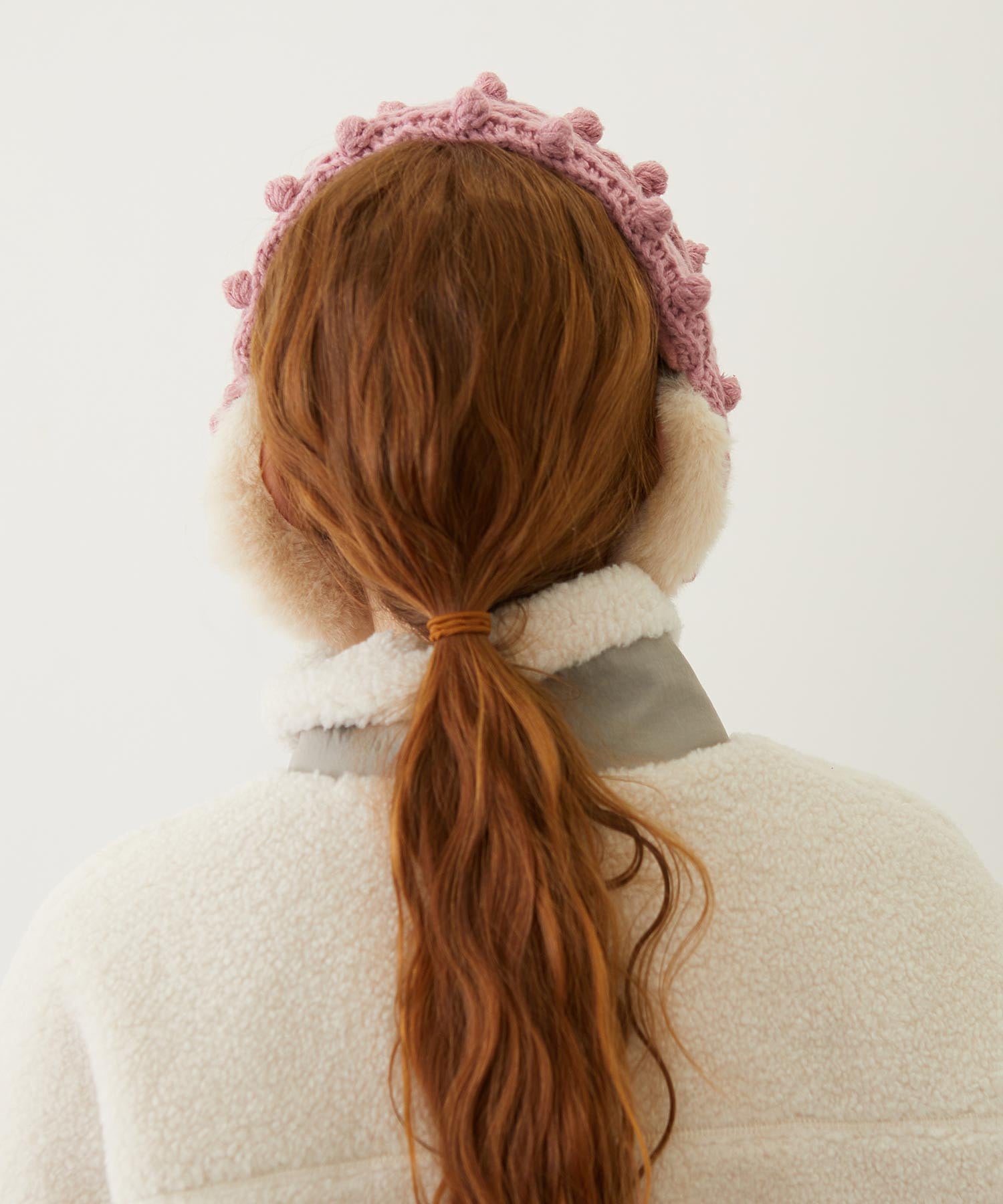 CABLE KNIT EARMUFFS