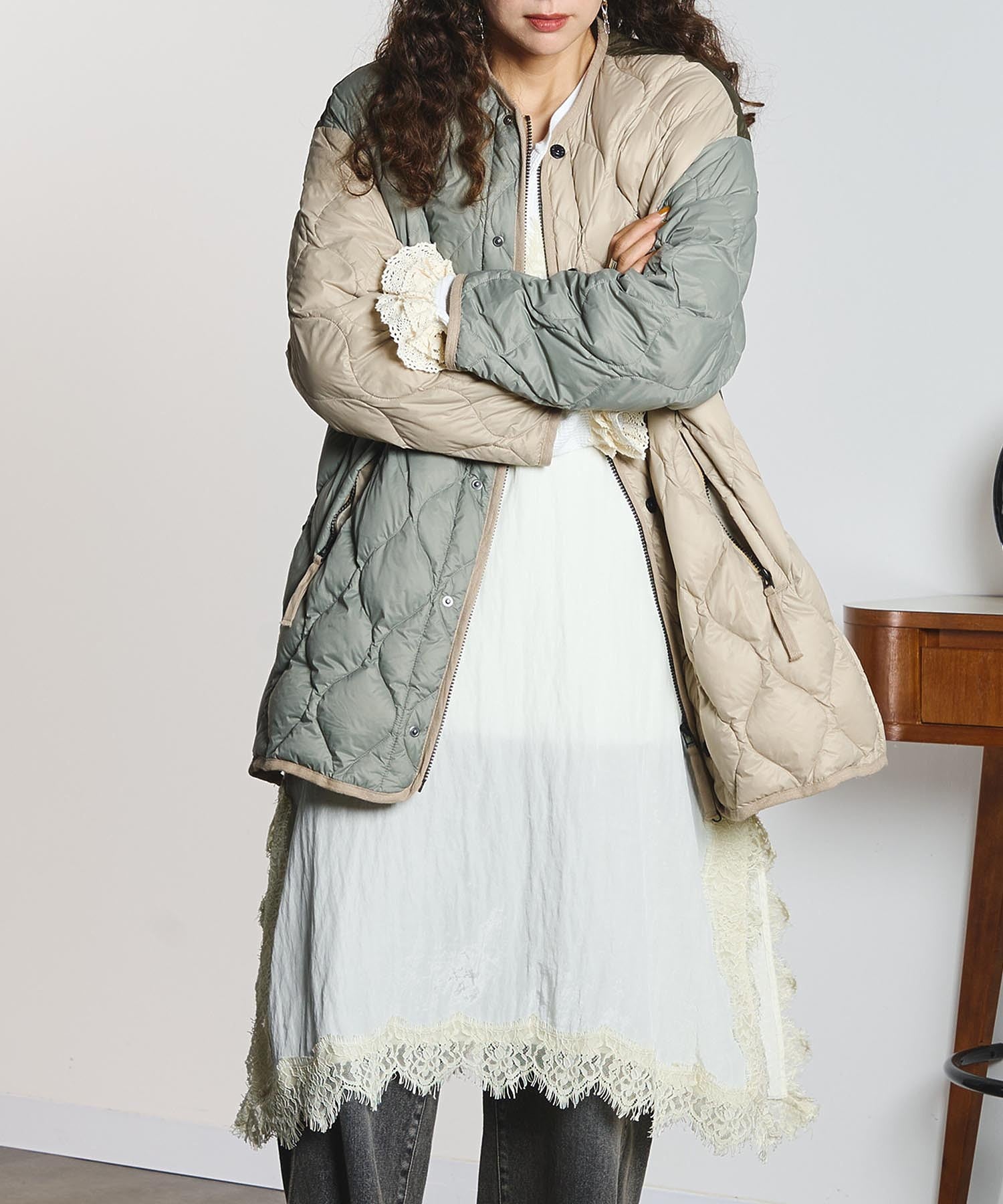 model:165cm 着用サイズ:ONE SIZE