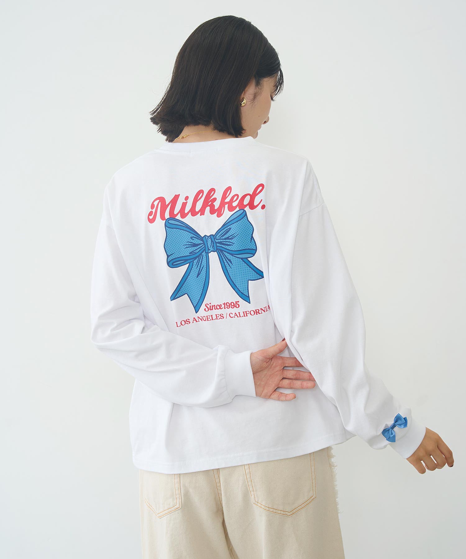 RIBBON WIDE L/S TEE