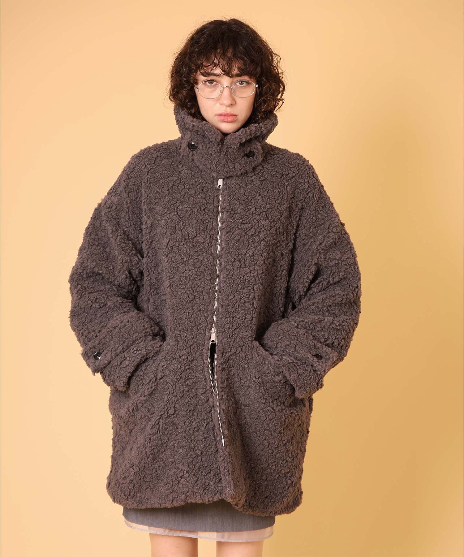 ボアハーフコート