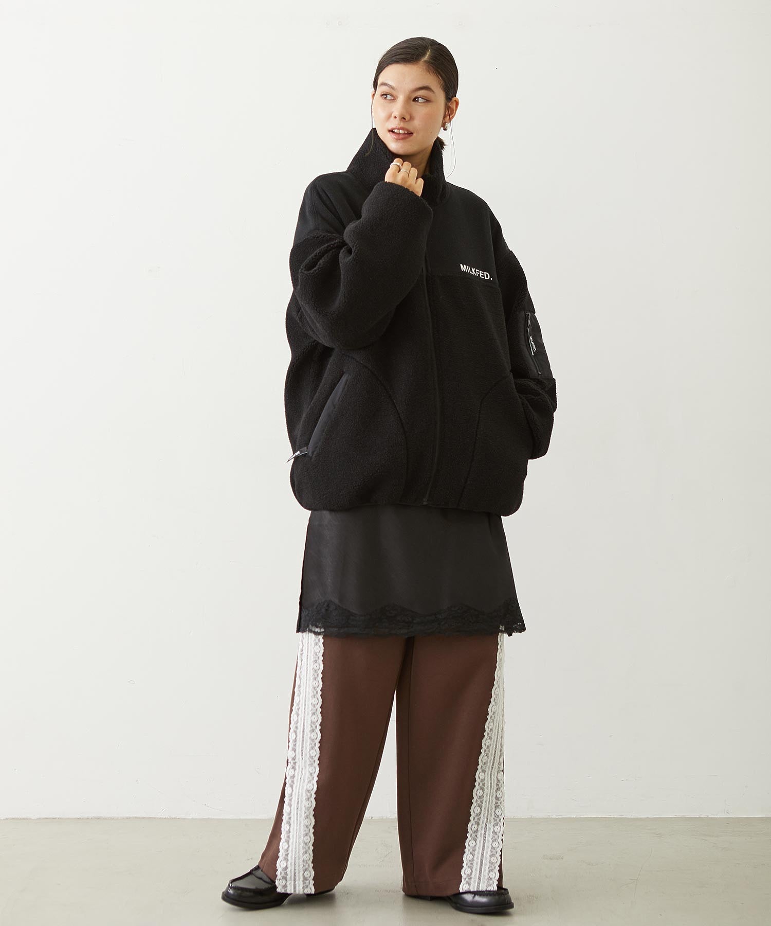 BAR LOGO BOA JACKET