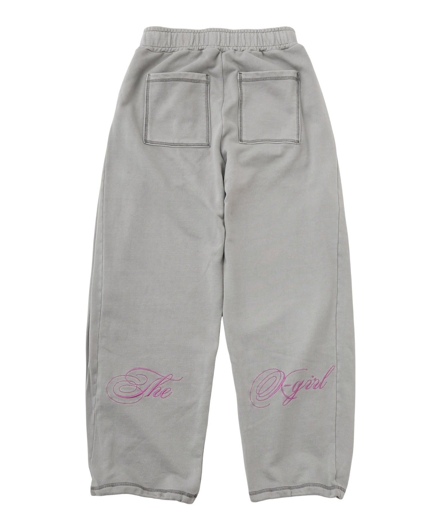 PIGMENT DYED SCRIPT LOGO SWEATPANTS