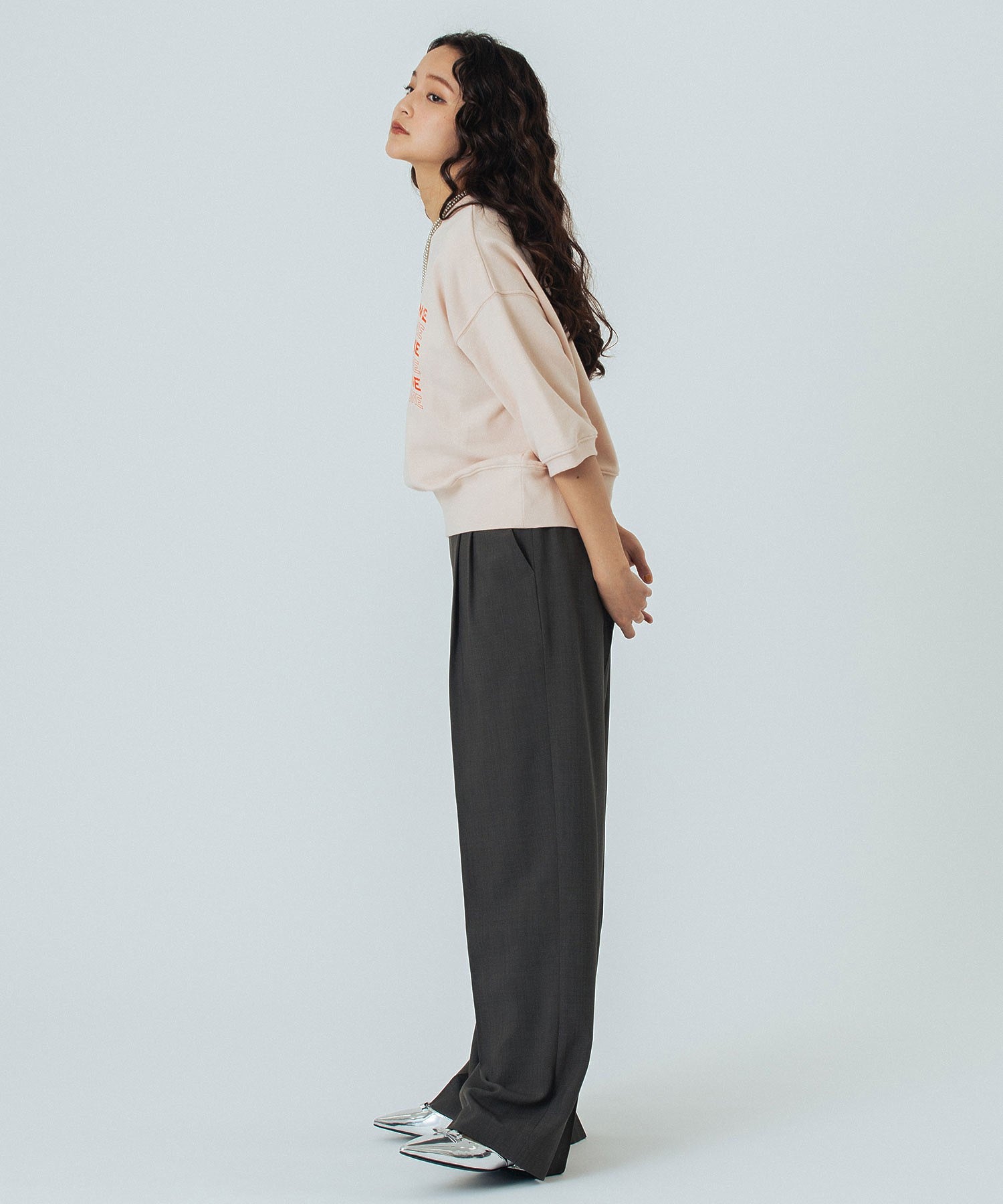 model:160cm 着用サイズ:S