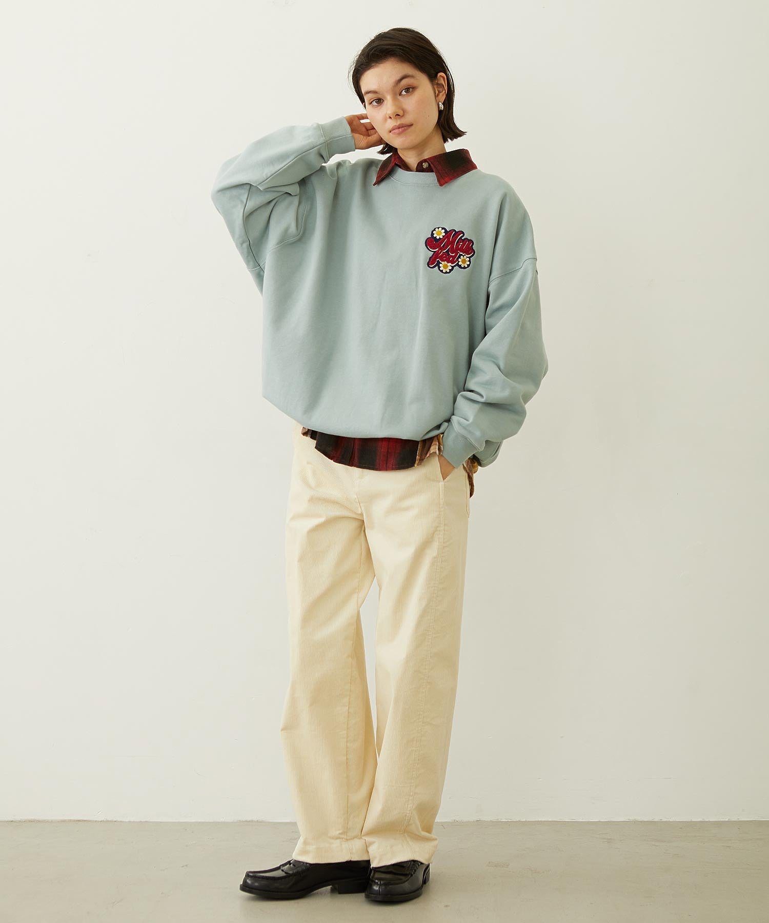 WORK STYLE CORDUROY PANTS