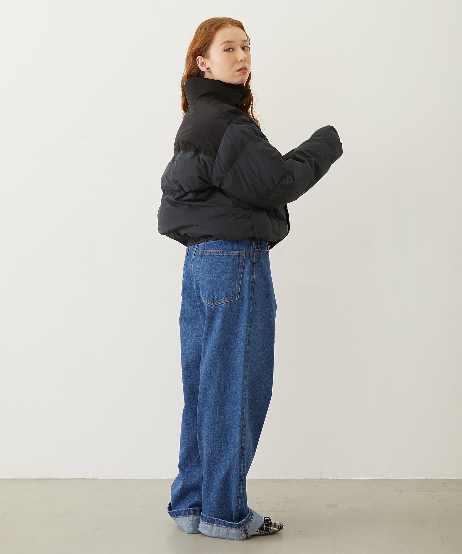 BOYFRIEND LOOSE DENIM PANTS